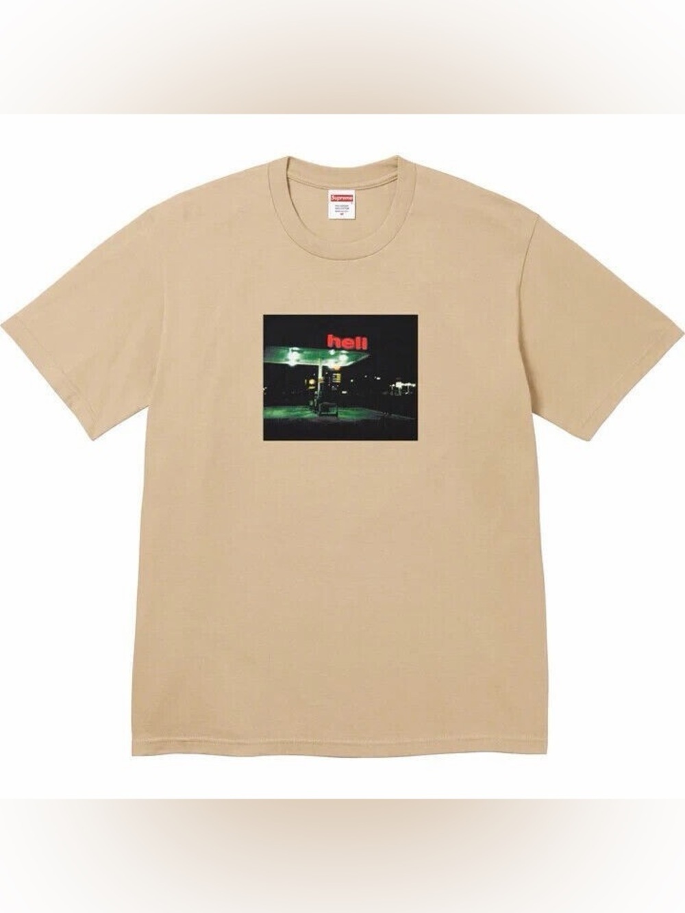 Supreme FW23 Hell Tee Khaki (M3)